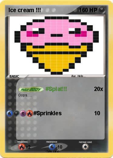 Pokemon Ice cream !!!