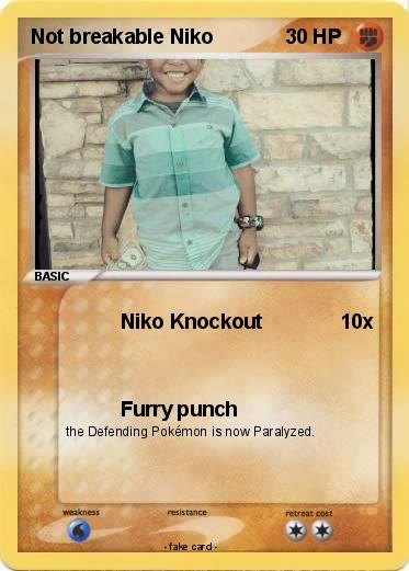 Pokemon Not breakable Niko