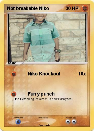 Pokemon Not breakable Niko
