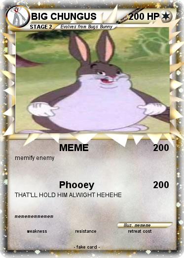 Pokemon BIG CHUNGUS