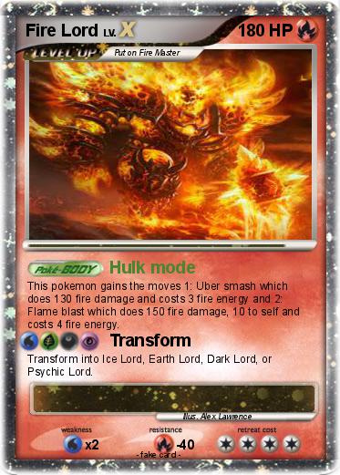 Pokemon Fire Lord