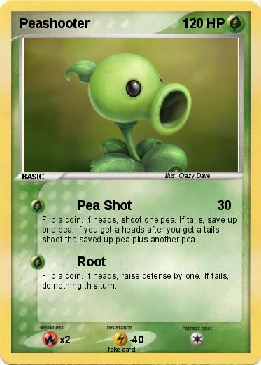 Pokemon Peashooter