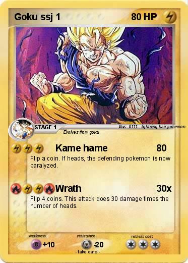 Pokemon Goku ssj 1 Pokemon Goku ssj 1