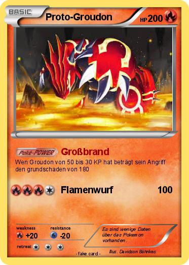 Pokemon Proto-Groudon