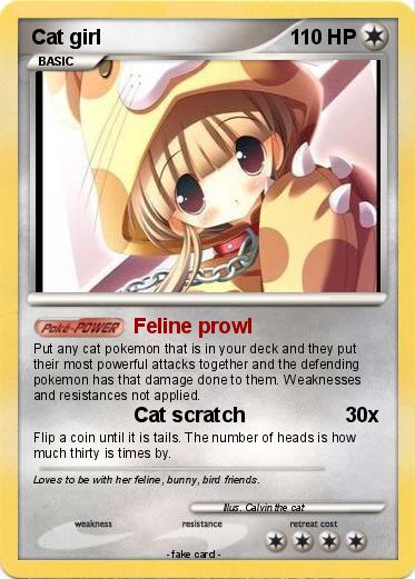 Pokemon Cat girl