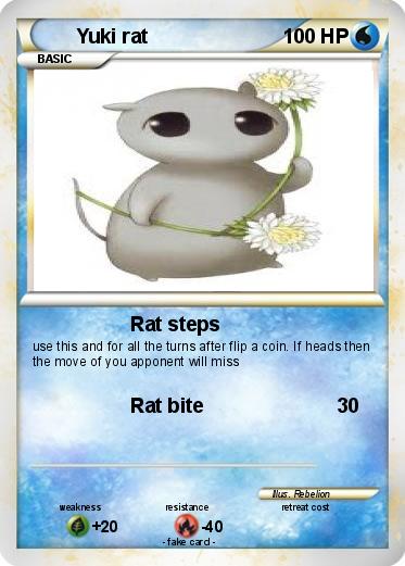 Pokemon Yuki rat