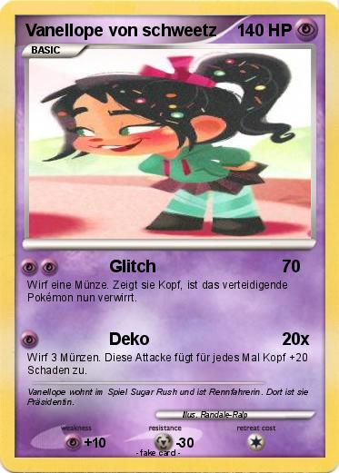 Pokemon Vanellope von schweetz