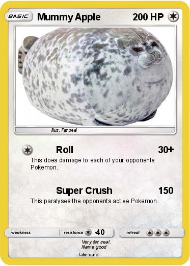 Pokemon Mummy Apple