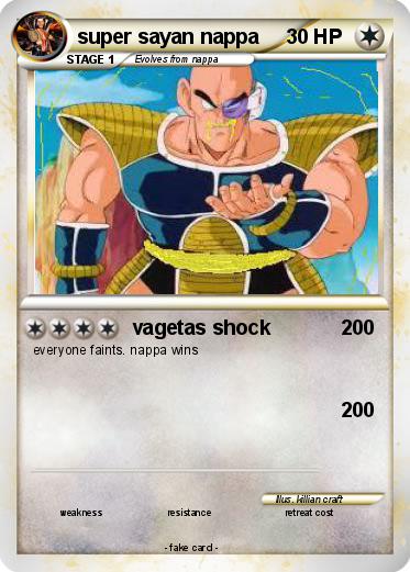 Pokemon super sayan nappa