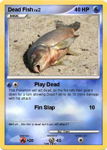 Pokemon Dead Fish