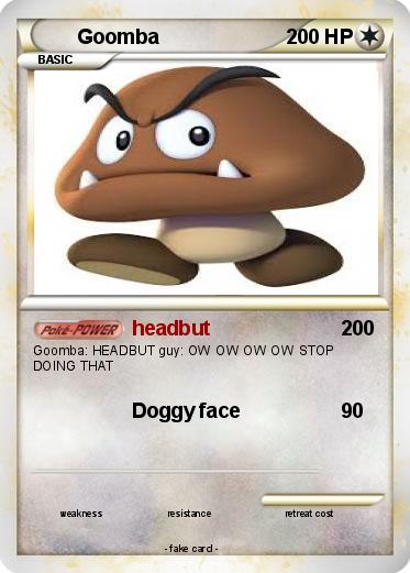 Pokemon Goomba