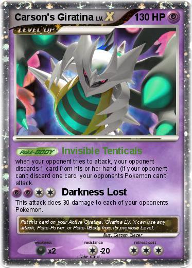 Pokemon Carson's Giratina