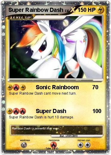 Pokemon Super Rainbow Dash