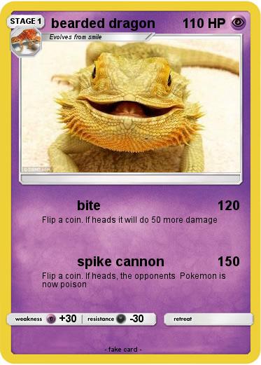 Pokemon bearded dragon