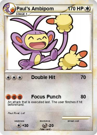 Pokemon Paul's Ambipom