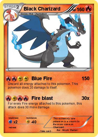 Pokemon Black Charizard