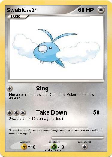 Pokemon Swablu