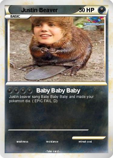 Pokemon Justin Beaver