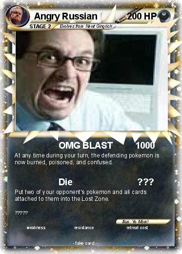 Pokemon Angry Russian