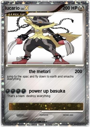Pokemon lucario