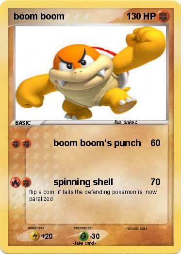 Pokemon boom boom