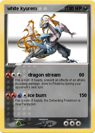 Pokemon white kyurem