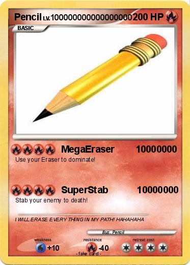 Pokemon Pencil
