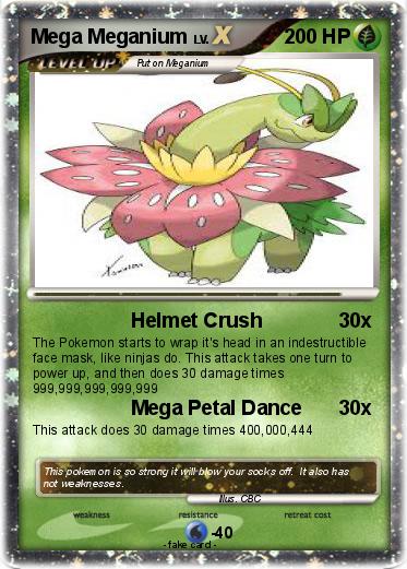 Pokemon Mega Meganium