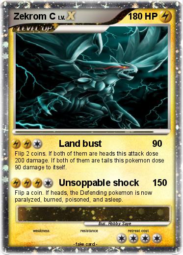 Pokemon Zekrom C