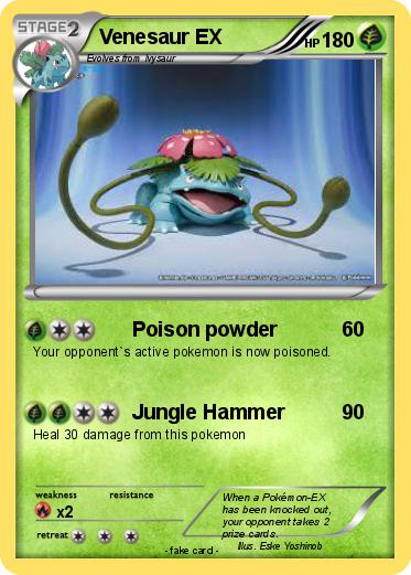 Pokemon Venesaur EX