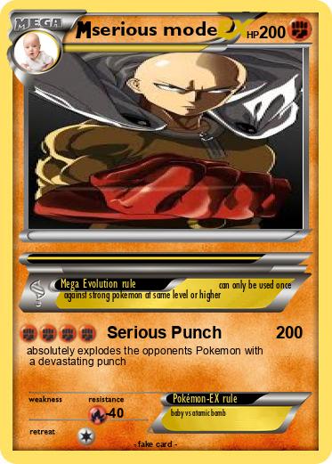 Pokemon serious mode