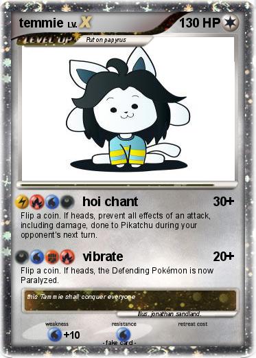 Pokemon temmie