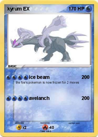Pokemon kyrum EX
