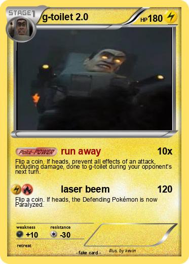 Pokemon g-toilet 2.0