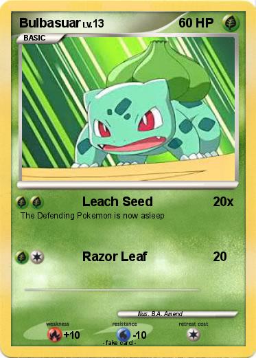 Pokemon Bulbasuar