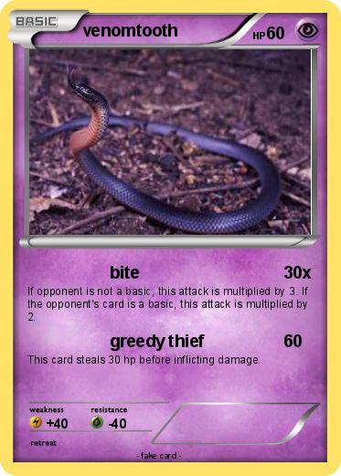 Pokemon venomtooth