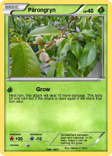 Pokemon &nbsp; Pärongryn