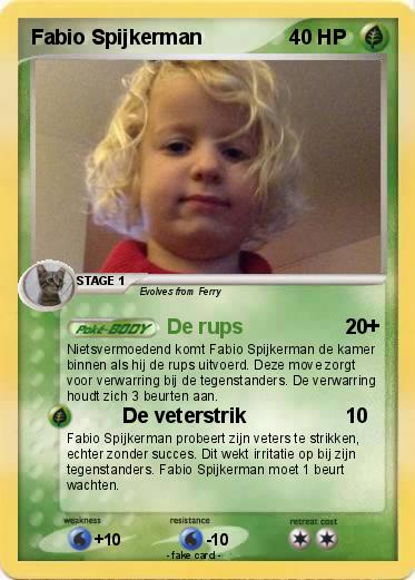 Pokemon Fabio Spijkerman