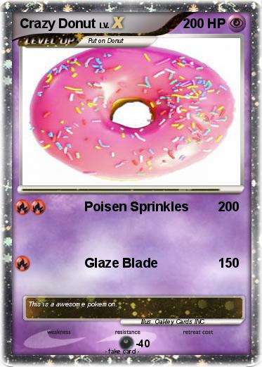 Pokemon Crazy Donut