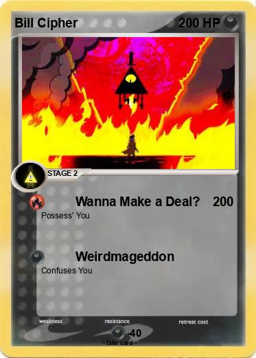 Pokemon Bill Cipher