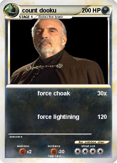 Pokemon count dooku