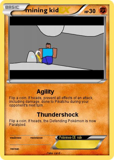 Pokemon mining kid