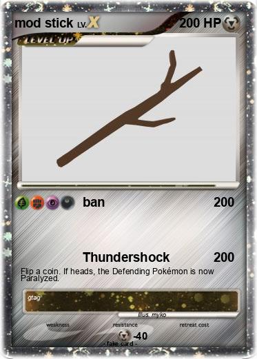 Pokemon mod stick
