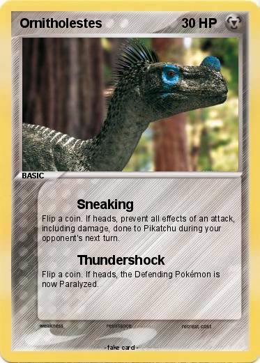 Pokemon Ornitholestes