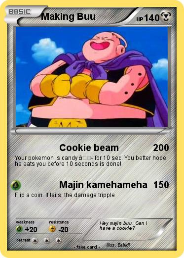 Pokemon Making Buu