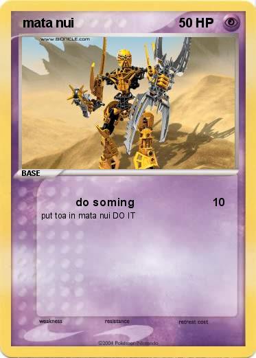 Pokemon  mata nui                       