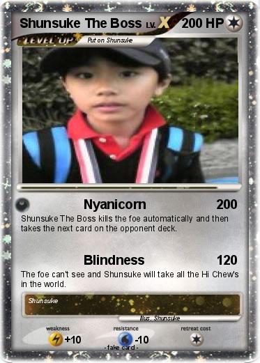 Pokemon Shunsuke The Boss