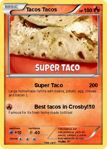 Pokemon Tacos Tacos