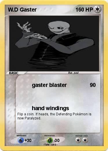 Pokemon W.D Gaster