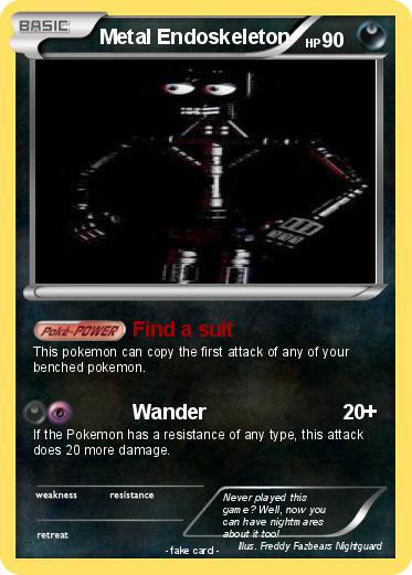 Pokemon Metal Endoskeleton